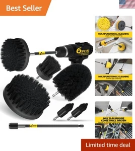 6Pack Drill Brush Power Scrubber Cleaning Brush Extended Long Attachment Set ... - Picture 1 of 8