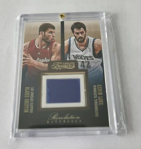 2012-13 Timeless Treasures Revolution Materials /75 Blake Griffin Kevin Love - Picture 1 of 2
