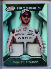 2016 Panini Certified Xfinity Materials Dual MIRROR SILVER Daniel Suarez #99/199