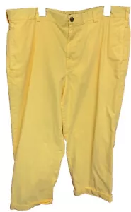 Men’s Brooks Brothers Hudson Dress Pants- 40x27- Yellow - Picture 1 of 20