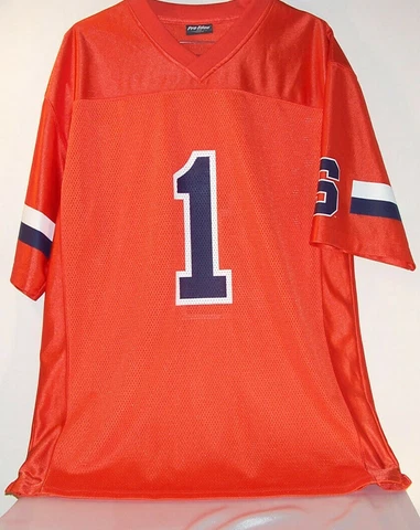 Vintage Phoenix SUNS  #1 NBA ORANGE RETRO JERSEY SZ.MED BONUS KEY CHAIN INCL!! Cover