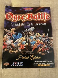 Ogre Battle Official Secrets & Solutions - Picture 1 of 4