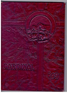 1949 COVINA HIGH SCHOOL YEARBOOK CARDINAL, COVINA, CALIFORNIA - Imagen 1 de 24
