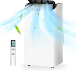 14000 Btu Portable Air Conditioner, 3-IN-1 Free Standing Cooling Portable AC Uni - Picture 1 of 9