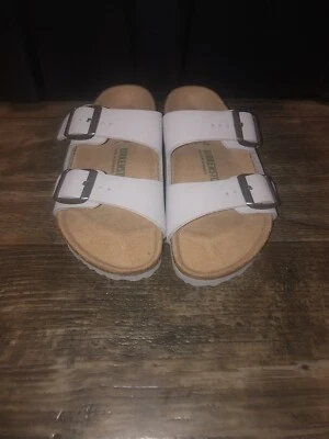Birkenstock Arizona Kids Vegan Gray Sandal Size 29 US 11 - Image 1 of 4