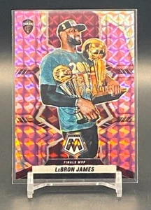 Mosaico Panini 2021-22 Lebron James púrpura #/49 final MVP #298 Cavaliers Lakers - Imagen 1 de 4