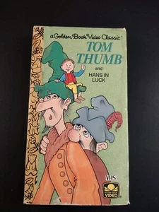 Vintage Tomb Thumb And Hand In Luck VHS - Picture 1 of 4