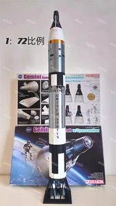 1/72 Scale Gemini Program Titan II Launch Vehicle Model Toy 18'' Spacecraft Gift - Picture 1 of 9