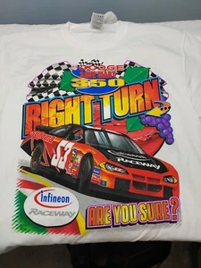 Vth NASCAR Graphic T-Shirt Dodge Save Mart 350 June 27th 2004 (Size L) Raceway - Picture 1 of 4