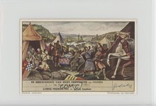 1950s Liebig History of Our Provinces Namen Dutch De Slag bij Andenne #2 n1u