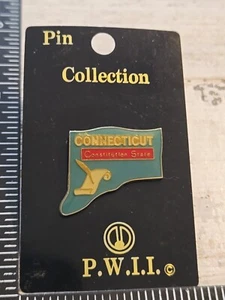 Pin Collection PWII Connecticut Travel Souvenir Hat or Lapel Pin S5 - Picture 1 of 3