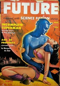 Future Science Fiction Stories Pulp March 1951 Poul Anderson James Blish - Picture 1 of 2