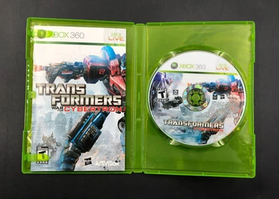 Transformers: War for Cybertron (Microsoft XBOX 360) con manual sin cubierta Foto 1 de 4