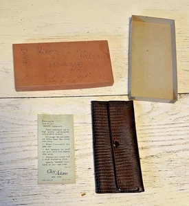 Clay-Adams Präparierset Vintage + Box Skalpellsonde Pinzette Schere Italien USA - Bild 1 von 9