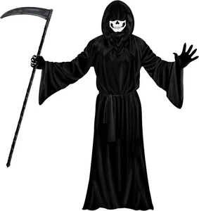 Halloween Sensenmann Kostüm Set für Herren Erwachsene gruselige Verkleidung - Bild 1 von 6