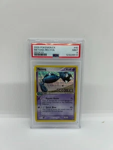 Pokemon Metang EX Deoxys Reverse Holo #40 PSA 9 MINT - Picture 1 of 1