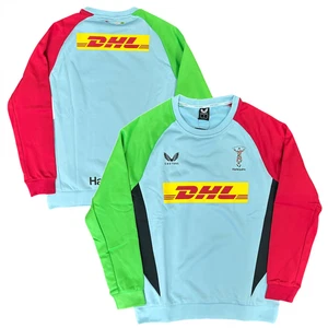 Harlequins Rugby Herren Sweatshirt Castore Pro Players Sweatshirt - Neu - Bild 1 von 3
