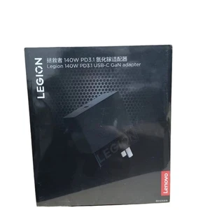 2024 Year  Lenovo Legion 140W GaN PD3.1 Fast Charger Adapter With USB-C Cable - Picture 1 of 7