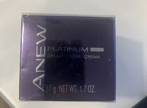 Avon Anew Platinum crema notte 50 g / 1,7 fl oz ** sigillato ** nuovo * - Foto 1 di 1