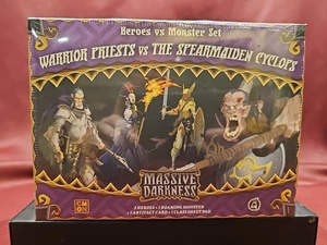 NUOVISSIMO CMON Massive Darkness Warrior Priests vs The Spearmaiden Cyclops - Foto 1 di 4