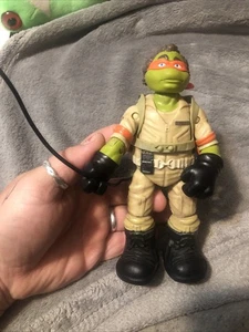 Teenage Mutant Ninja Turtles Ghostbusters Mikey als Venkman nur Figur Spielzeug - Bild 1 von 8