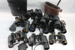 Assorted Vintage Binoculars of Various Brands and Magnifications Job Lot - Picture 1 of 9