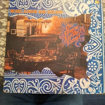 THE ALLMAN BROTHERS BAND "WIN, LOSE OR DRAW" VINYL LP 1975 - Image 1 of 4
