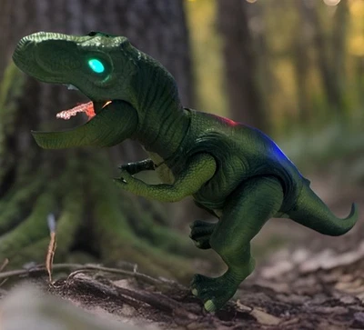 T-Rex Green RC Dinosaur That Lights Up, Roars And Dances By JoyIn US Corp. - Image 1 of 4