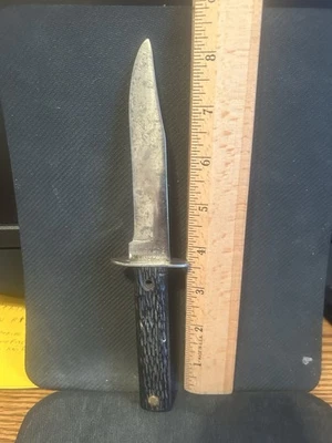 Cuchillo de colección Imperial Providence RI EE. UU. hoja fija de caza de 8,5" Foto 1 de 4