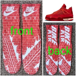 JORDAN 4 BRICK BY BRICK SOCKS - Picture 1 of 2