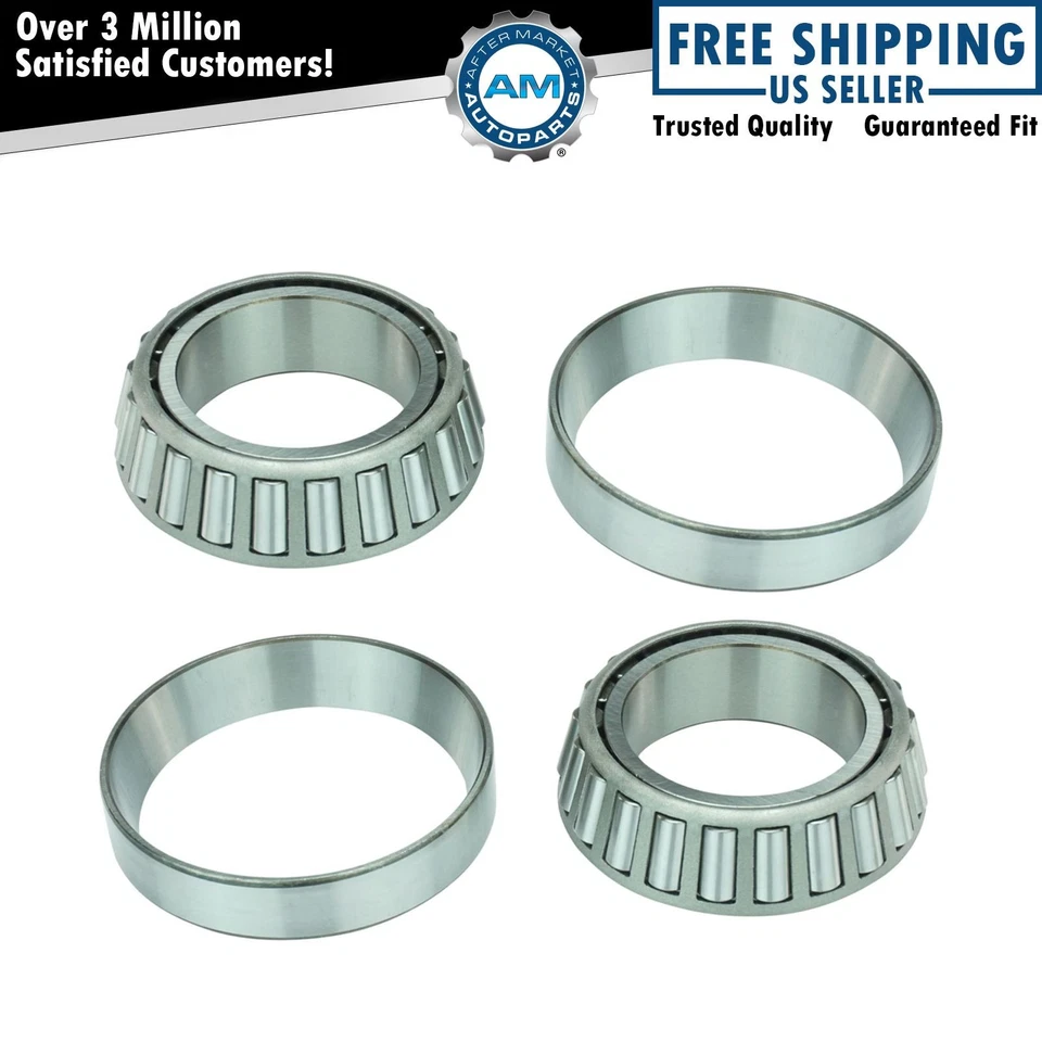 Par de carreras de cojinetes de rueda internos delanteros TIMKEN para SLX Passport Amigo Rodeo Trooper Foto 1 de 4