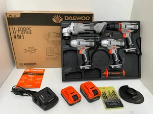 Daewoo Power-Tool Set 4 in 1 – Akku-Werkzeugset für professionelle Ansprüche - Bild 1 von 11