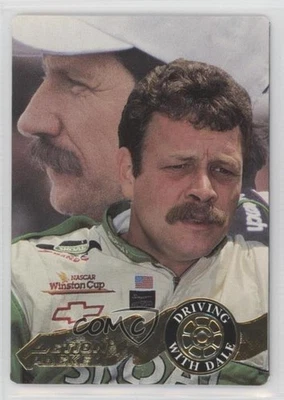 1995 Action Packed Preview Driving with Robert Pressley Dale Earnhardt #74 HOF - Image 1 of 2