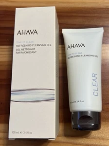 AHAVA Time To Clear erfrischendes Reinigungsgel alle Hauttypen 3,4 Oz. versiegelt - Bild 1 von 5