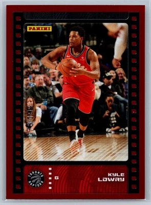Kyle Lowry 2019-20 NBA Sticker & Card Collection Limited Edition Red /199 #70 - Image 1 of 2