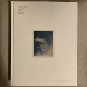 Imagine John and Yoko hard bound book Beatle John Lennon and Yoko Ono 2018 - Picture 1 of 2