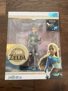 First 4 Figures Zelda 10" Breath of the Wild Statue Light-Up Feature Open Box! - Picture 1 of 11