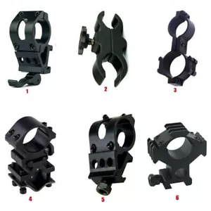 Scope Mount 1" 25.4mm Ring Adapter 20mm Picatinny Rail Bracket for Rifle Airsoft - Picture 1 of 39