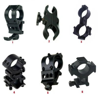 Scope Mount 1" 25.4mm Ring Adapter 20mm Picatinny Rail Bracket for Rifle Airsoft - Image 1 of 4