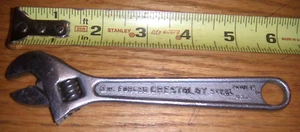 CRESTROY  6"   CRESCENT ADJUSTABLE  WRENCH #  USA  SATIN FINISH NY - Picture 1 of 1