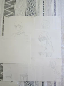 Shakugan no Shana anime douga / genga set #1 - Picture 1 of 2
