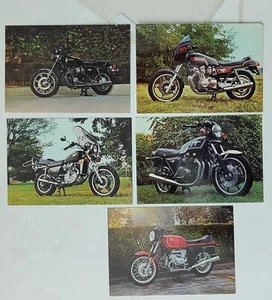 MOTO BMW SUZUKI YAMAHA KAWASAKI HONDA-LOTTO 5 CARTOLINE CECAMI-C59-174 - Bild 1 von 1