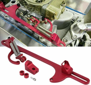 Holley Supporto Carb Cavo Acceleratore Alluminio per Carburatore Serie 4150 4160 - Foto 1 di 7