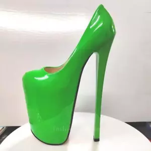 Zapatos de salón de club nocturno con plataforma de aguja de 22 cm para mujer - Imagen 1 de 28