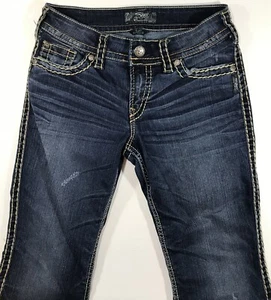Suki Jeans Suki Surplus Stretch W28/L30 Pre Owned Blue Jeans Womens - Picture 1 of 12