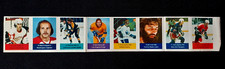 BOB BERRY / BILL FLETT 1974-75 LOBLAWS NHL ACTION STAMPS UNCUT PANEL       51795