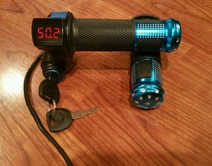 E Bike electric scooter 48v Throttle with Key Digital Display 48 volt - Picture 1 of 6