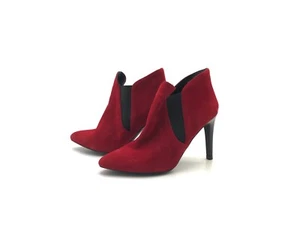Zign Damen Stiefel Stiefelette Ankle Boots Rot Gr. 39 (UK 6) - Bild 1 von 8