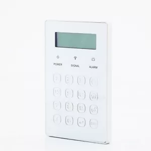 TASTIERA WIRELESS LCD TOUCH CONTROLLO STATO ANTIFURTO ALLARME CASA +BATTERIA - Foto 1 di 7