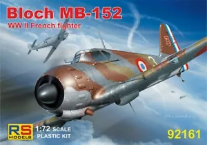 Bloch MB-152 4 Decals V. For France With Resin Parts 1:72 Plastic Model Kit - Picture 1 of 5